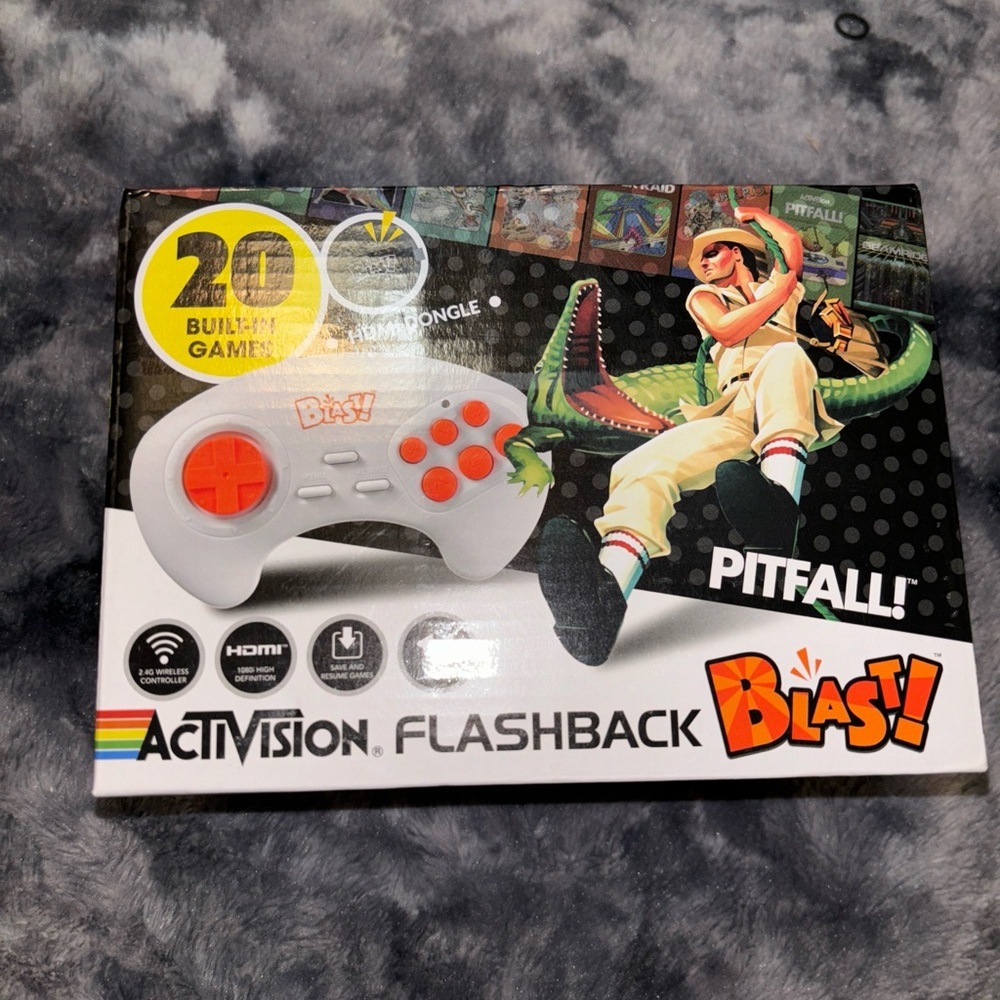 Activision Flashback Blast! White and Orange Wireless Controller - Activision